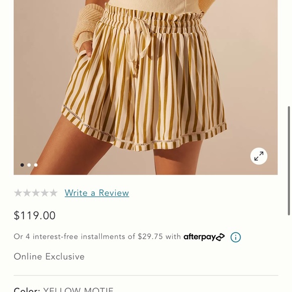 Sancia linen shorts from Anthropologie. Size M. - Picture 4 of 4